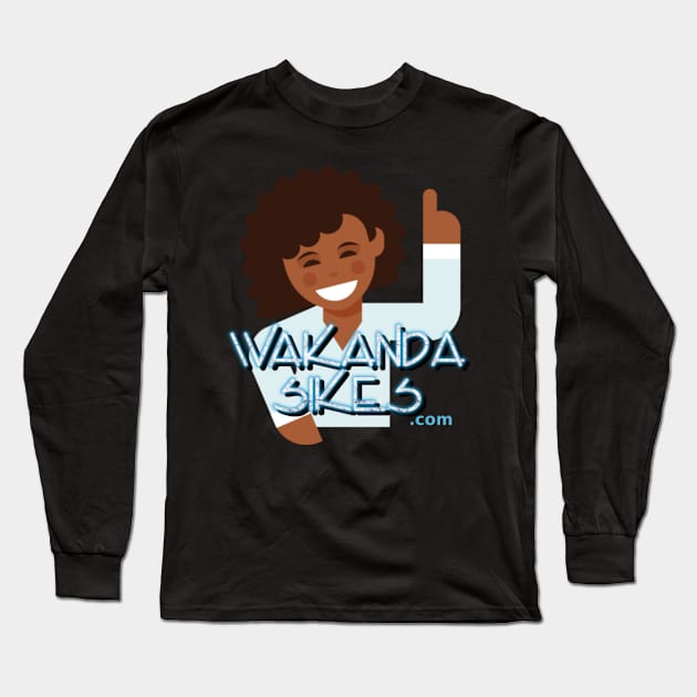 WakandaSikes.com Long Sleeve T-Shirt by MemeJab